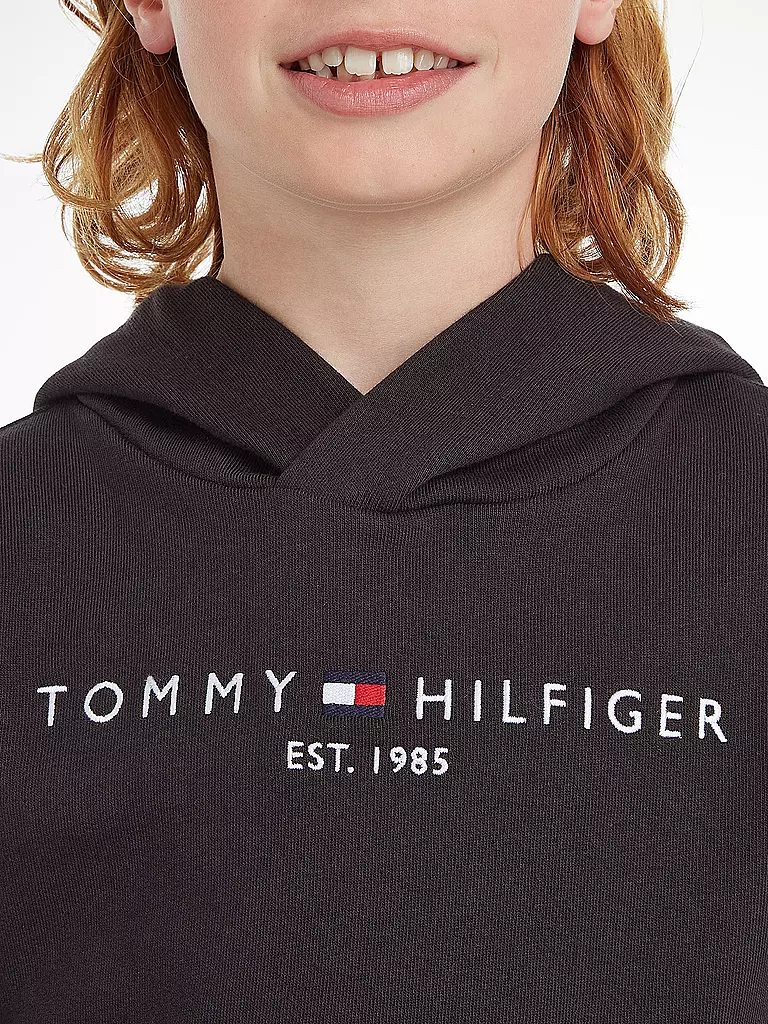 TOMMY HILFIGER Jungen Kapuzensweater - Hoodie schwarz