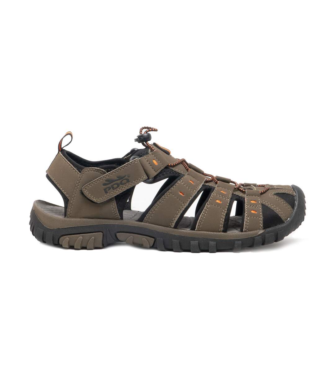 PDQ - Sandales - Homme (Taupe/Orange) - UTDF555