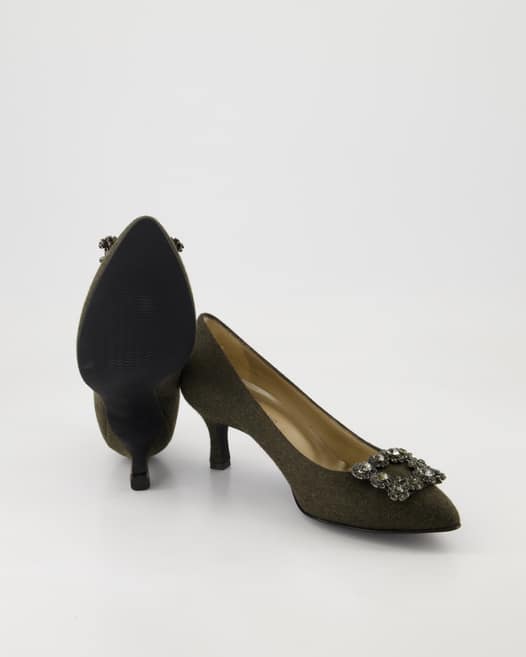 Dirndl & Bua 2075-03 Pumps in Grün
