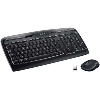 Logitech MK330 - ensemble clavier Azerty et souris sans fil - noir