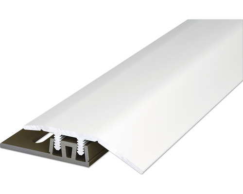 SKANDOR verstelprofiel, aluminium, zilver geanodiseerd, 6x34x1000 mm
