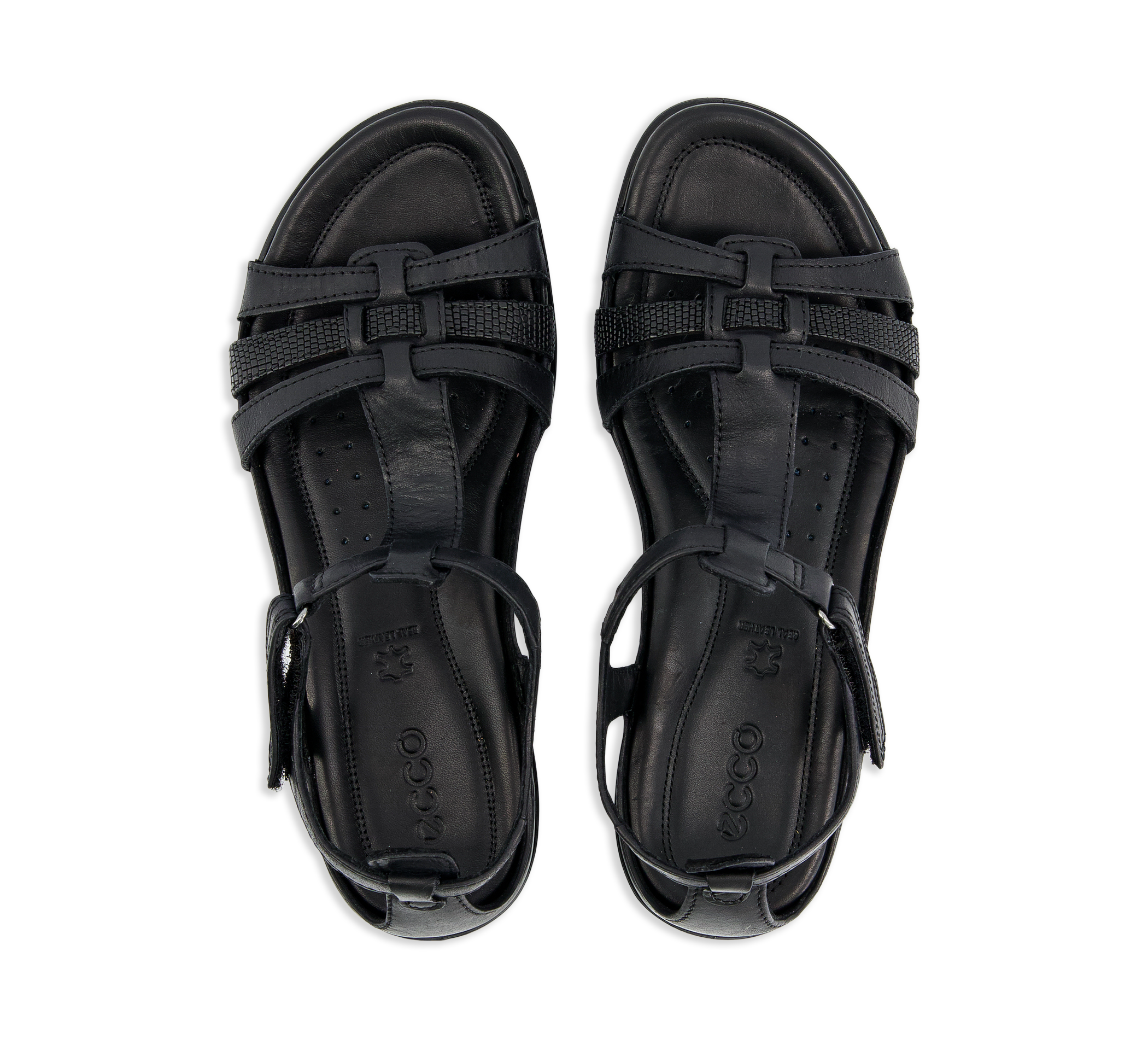 Ecco Flash - Riemchensandalen schwarz