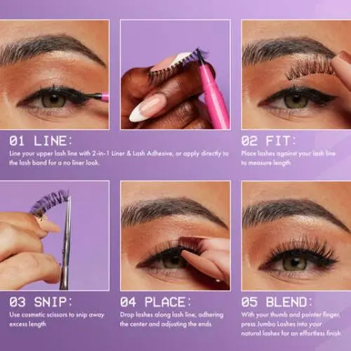 Jumbo Lash Vegan Reusable False Lash Major Spikes