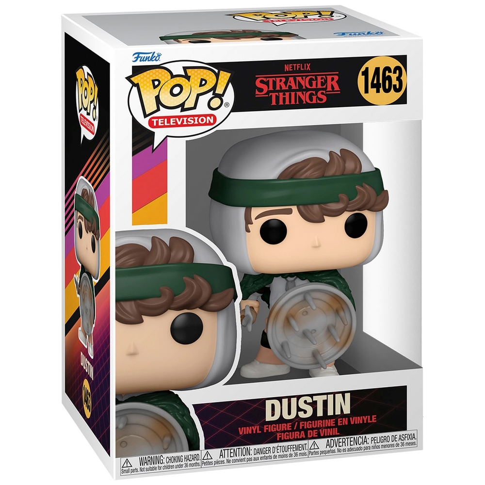 POP! Vinyl 1463: Netflix Stranger Things Dustin mit Schild