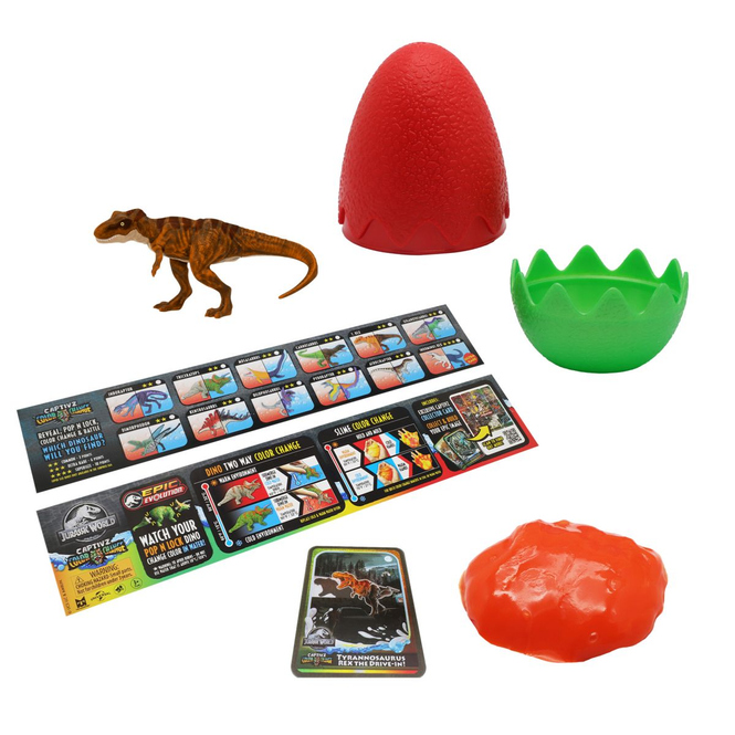 Jurassic World - Captivz - Color Change - Dino Ei - 1 Stück