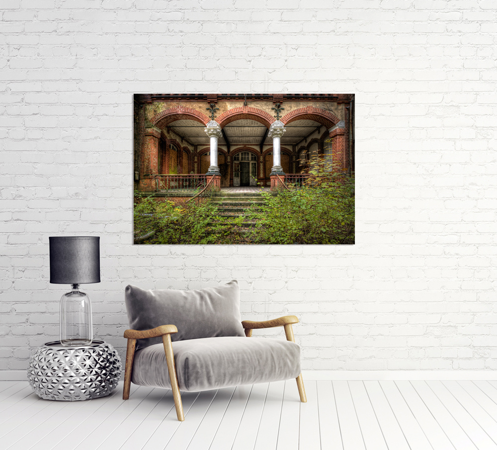 Akustikbild LOST PLACE 80x120cm, 7kg