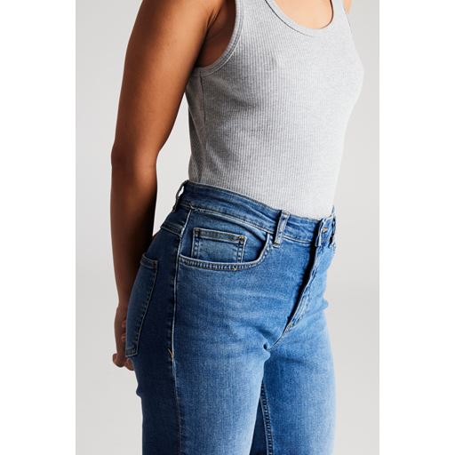 Ichi Jersey Top, Grey, XXL