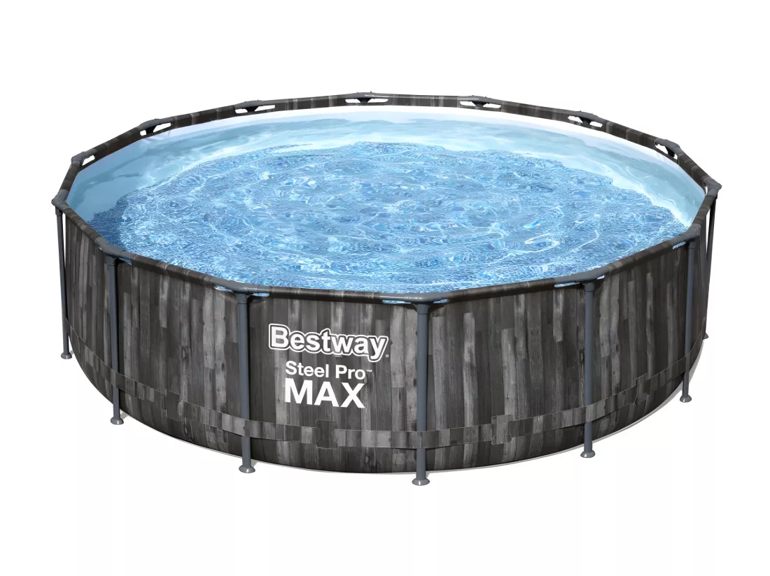 Piscine hors sol Steel Pro Max - 427 x 107 cm - Filtre à cartouche