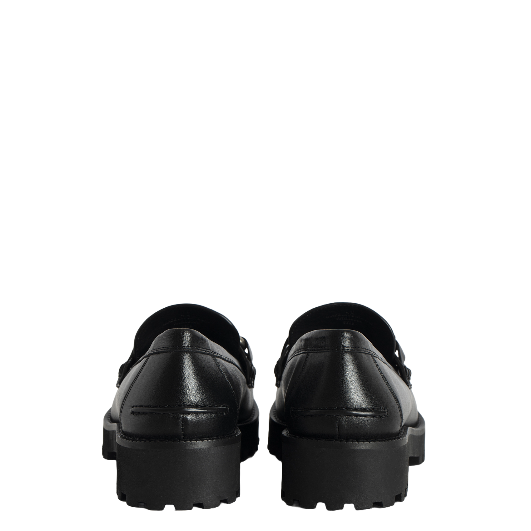 JOECASSIN - Mocassins crantés en cuir| Noir
