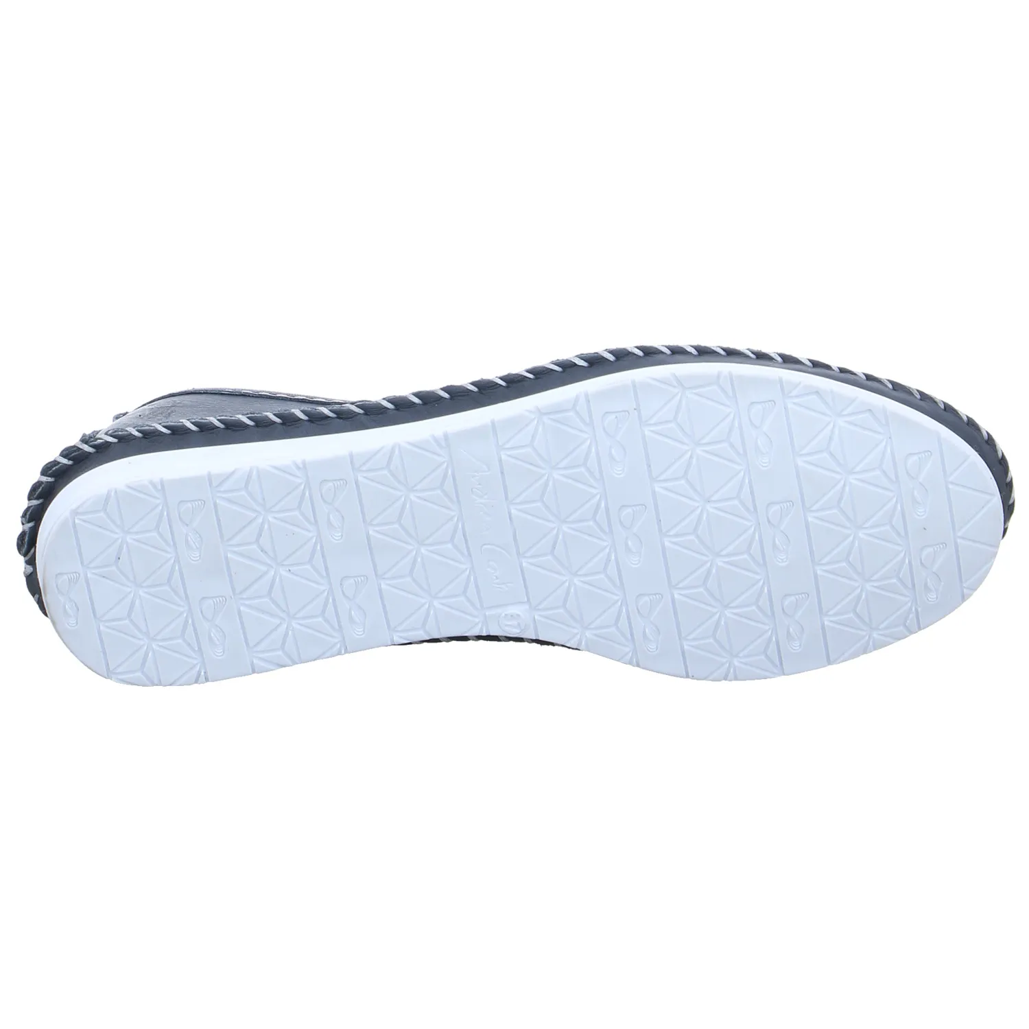 ANDREA CONTI Ballerina Blau Leder