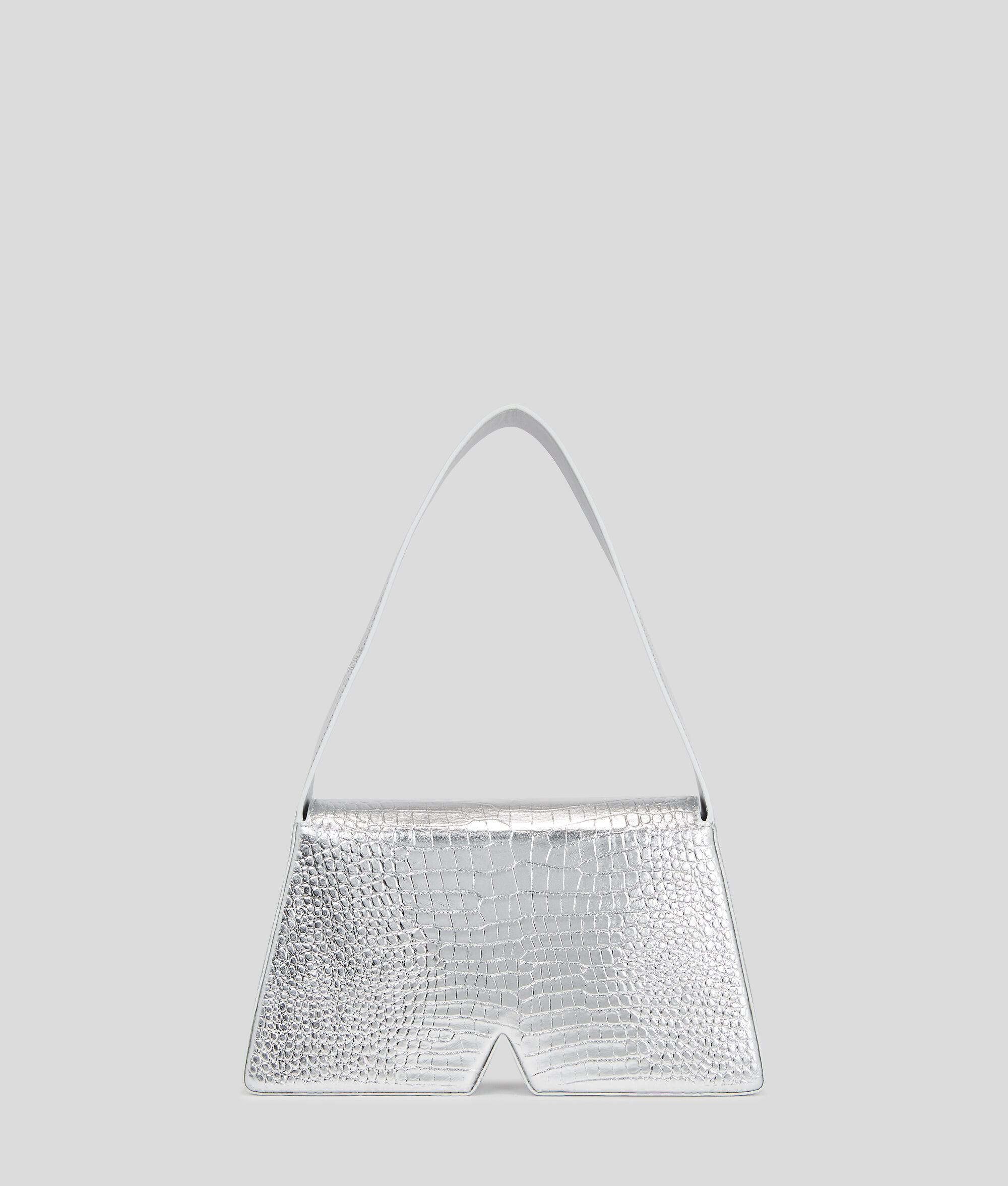 SAC PORTÉ ÉPAULE EFFET CROCO DE TAILLE MOYENNE IKON K