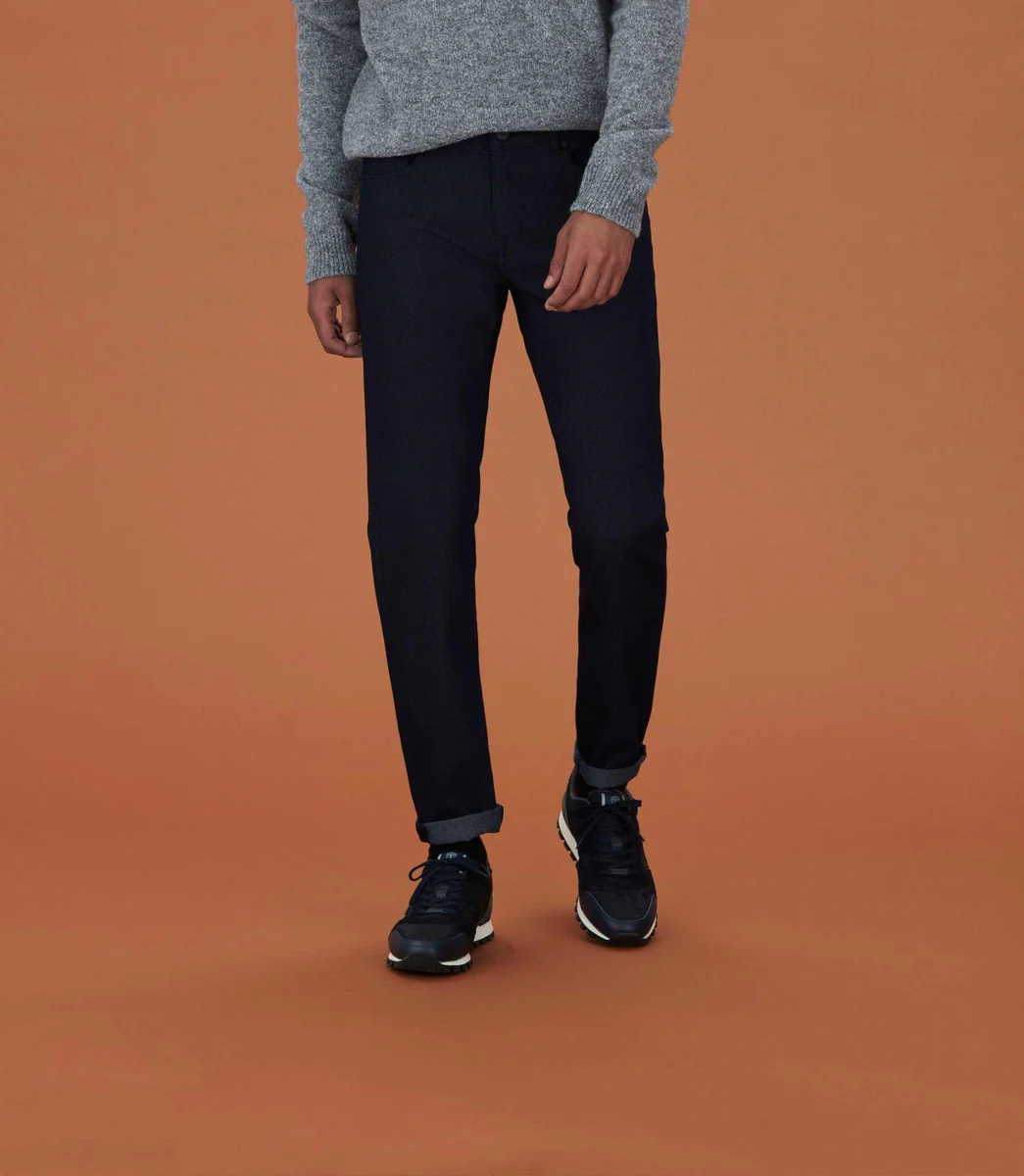 Pantalon 5 poches marine 