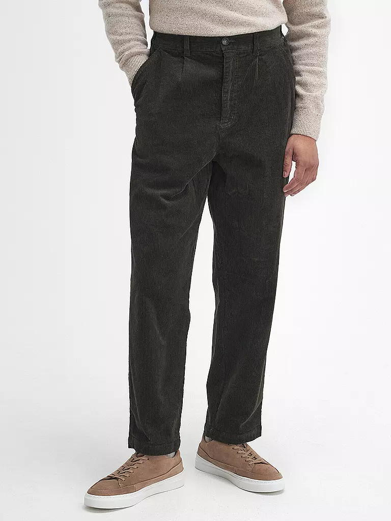 BARBOUR Chino Relaxed Fit olive