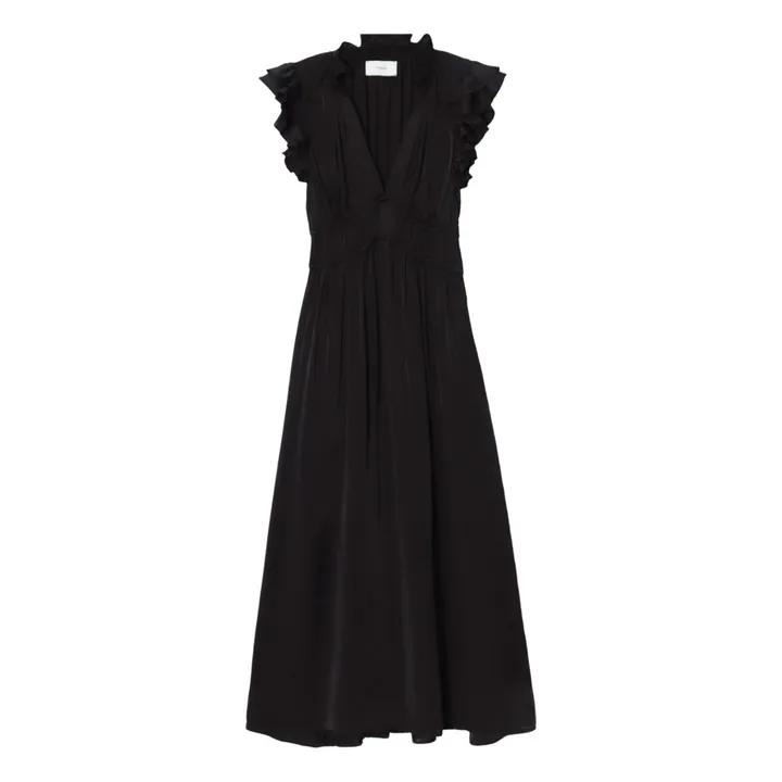 Xirena Robe Posey Soie | Noir