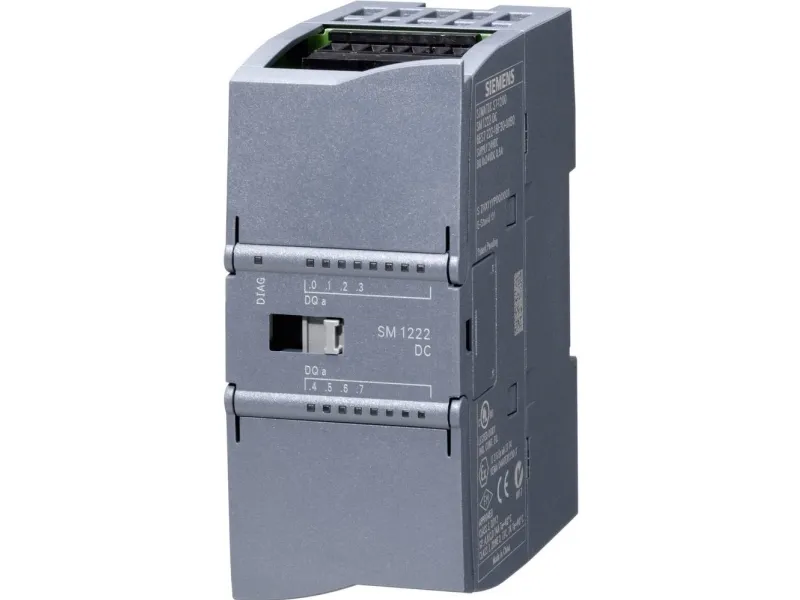 Siemens 6ES7222-1BH32-0XB0, Digital, Udgang, 16 kanaler, 16 kanaler, 24 V, Sort
