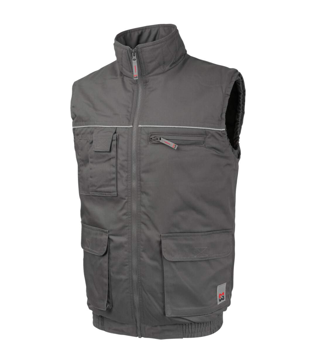 Gilet de travail matelassé Classic Würth MODYF gris
