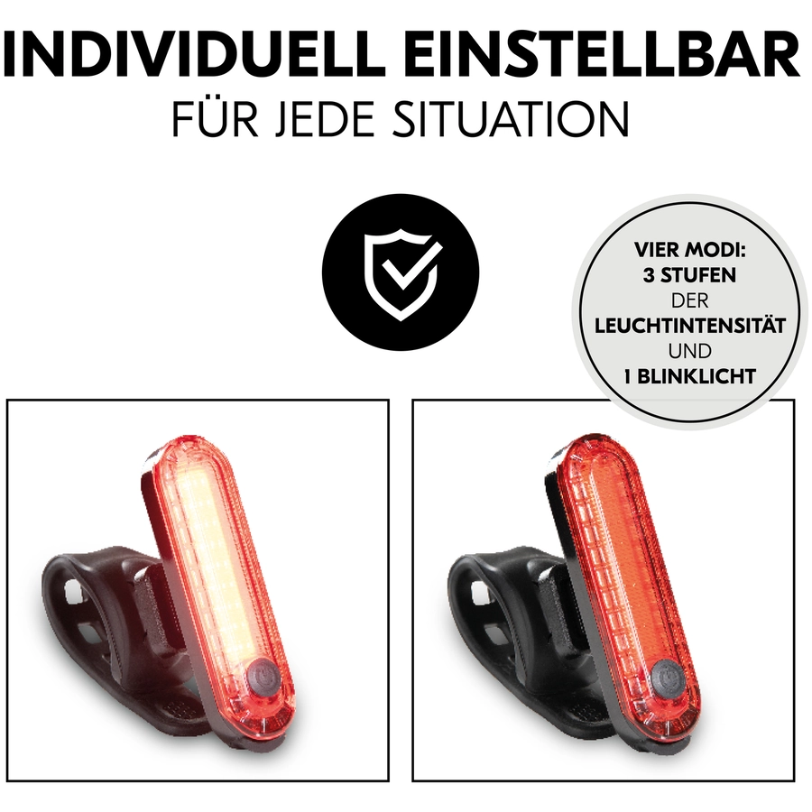 hauck LED Rear Light Black