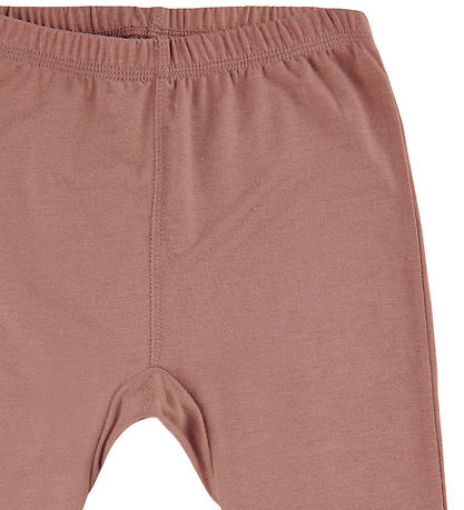 Mikk-Line Leggings - Wolle/Bambus - Burlwood