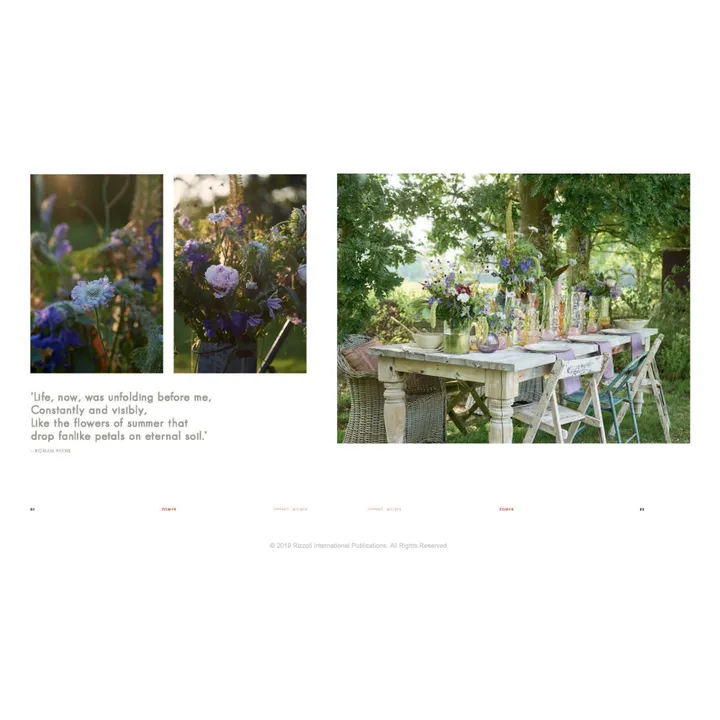 Rizzoli Living with nature decorating with rhythms of the seasons