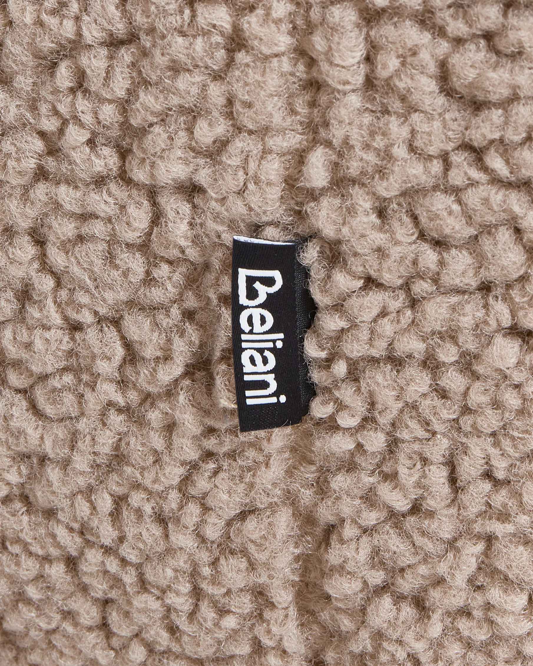 Schommelstoel KINNO Bouclé Beige