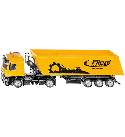 Siku LKW m. Kippanhänger - 1:50 - Orange