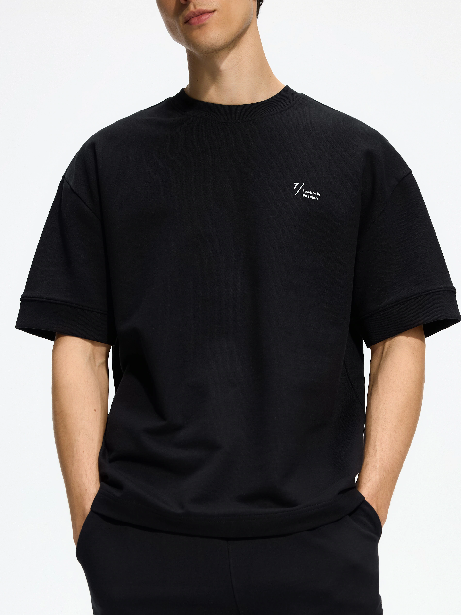 T-Shirt im Boxy-Fit mit Print