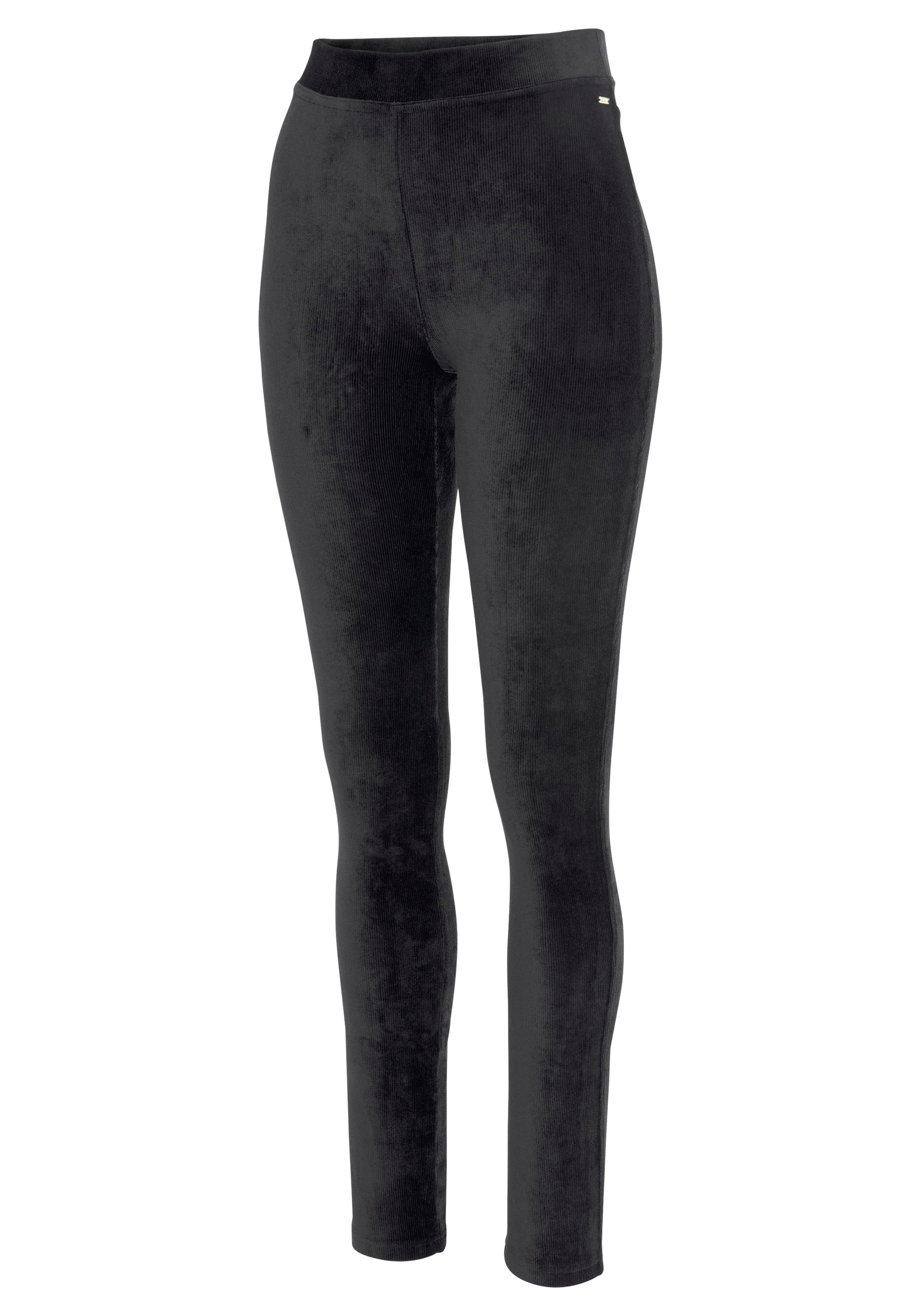 LASCANA Leggings  aus weichem Material in Cord-Optik, Loungewear