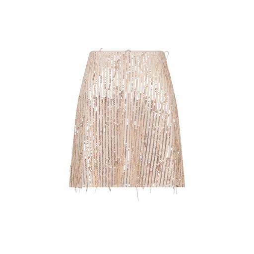 Neo Noir Miva Sequins Nederdel, Rose Gold, 40