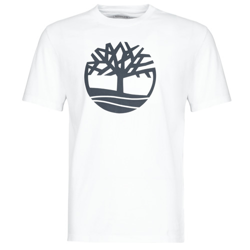 Timberland - SS KENNEBEC RIVER BRAND TREE TEE - Blanc