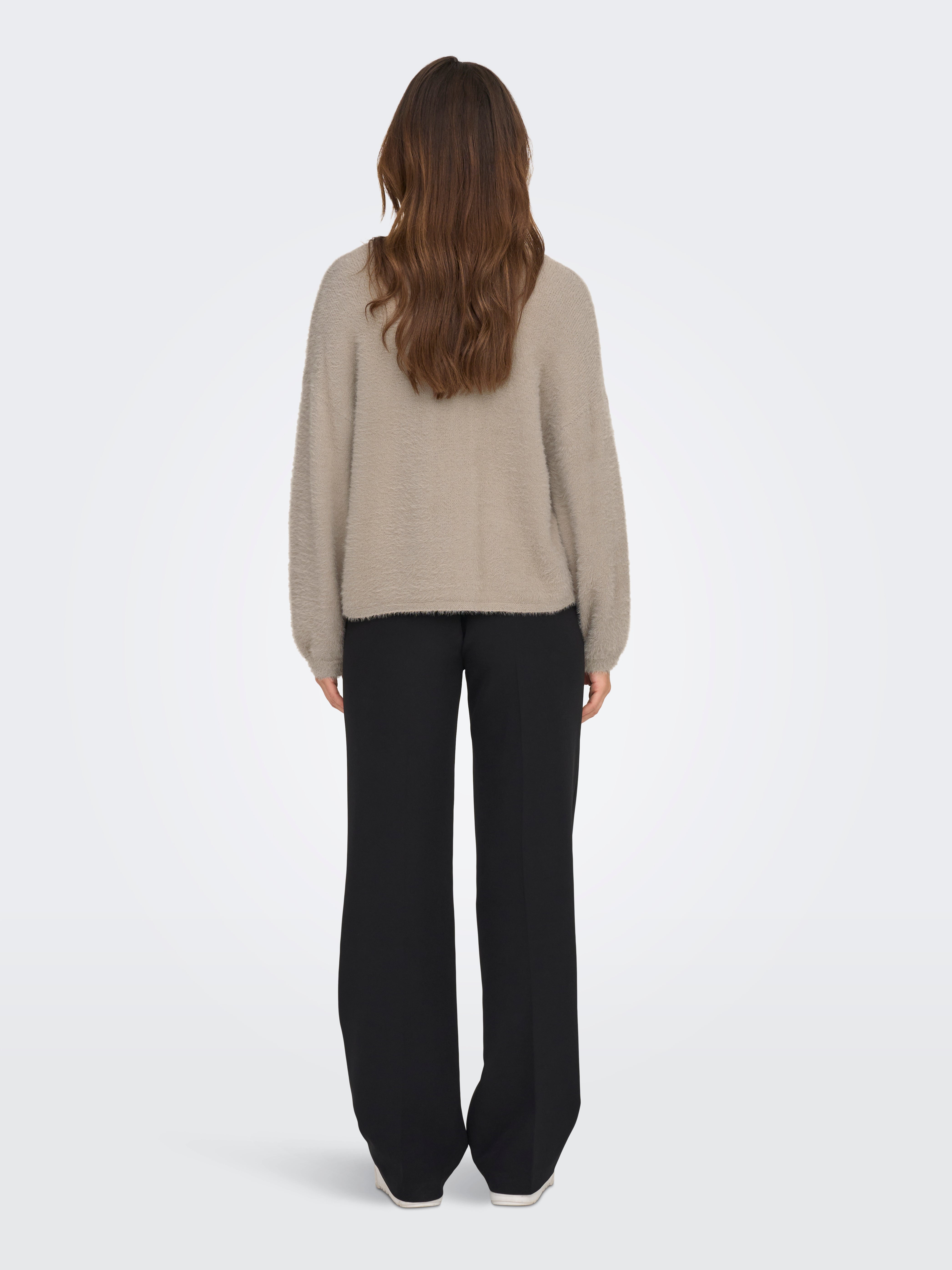 JDYJOLA Strickpullover Simply Taupe