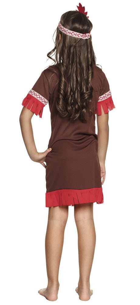 Indianen Jurk Kind Rood