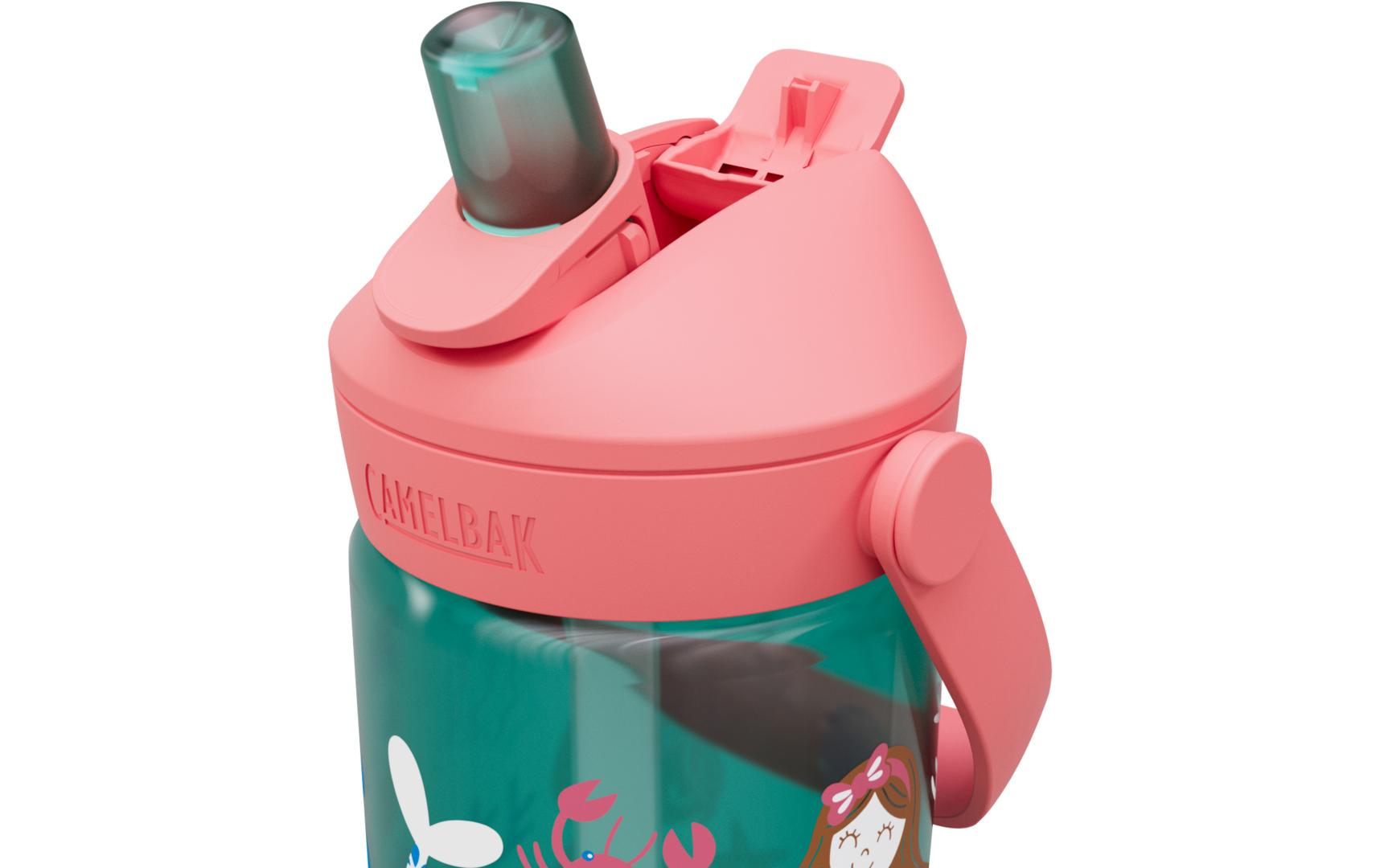 Trinkflasche Thrive Flip Straw Kids mermaid friends 400 mlFlasche aus Tritan für Kinder