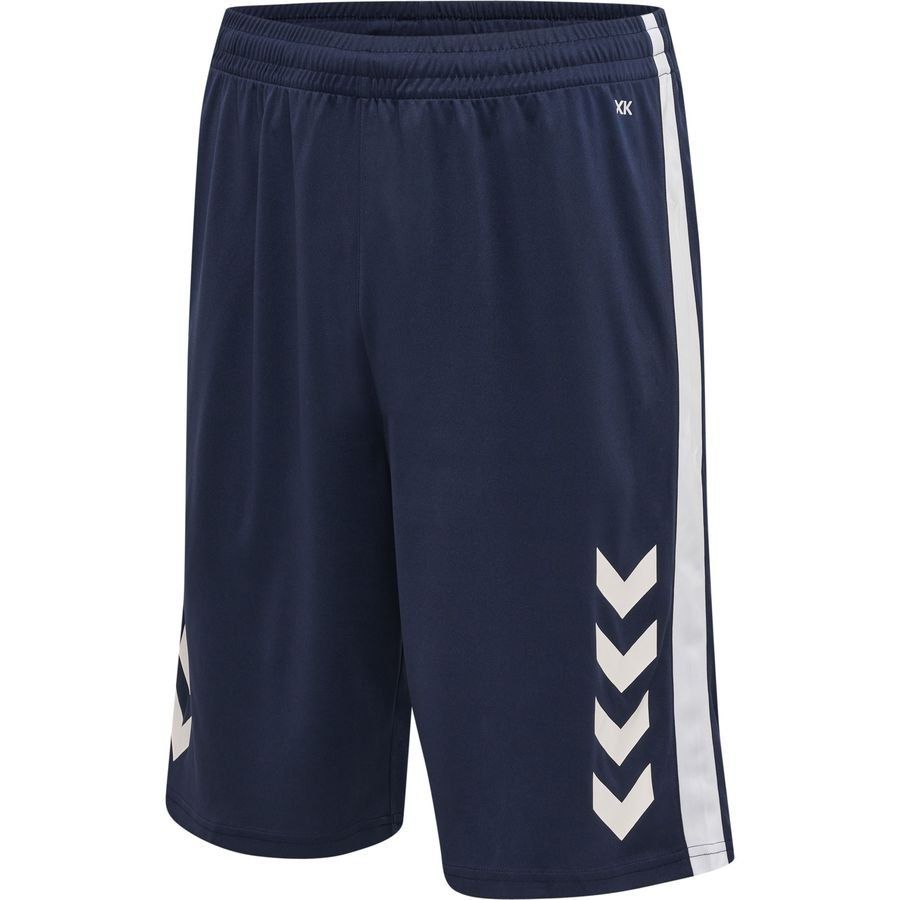 Hummel Short de basket hmlCORE XK - Bleu Marine/Blanc