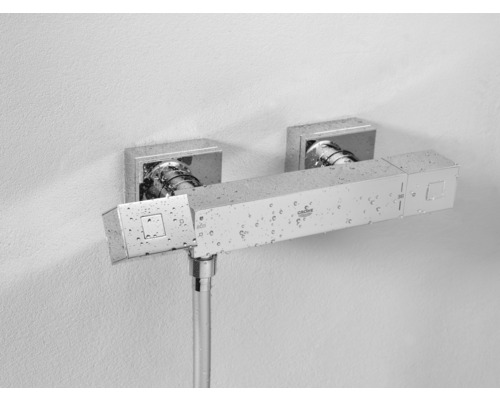 GROHE douchekraan met thermostaat GROHTHERM CUBE chroom 34488000