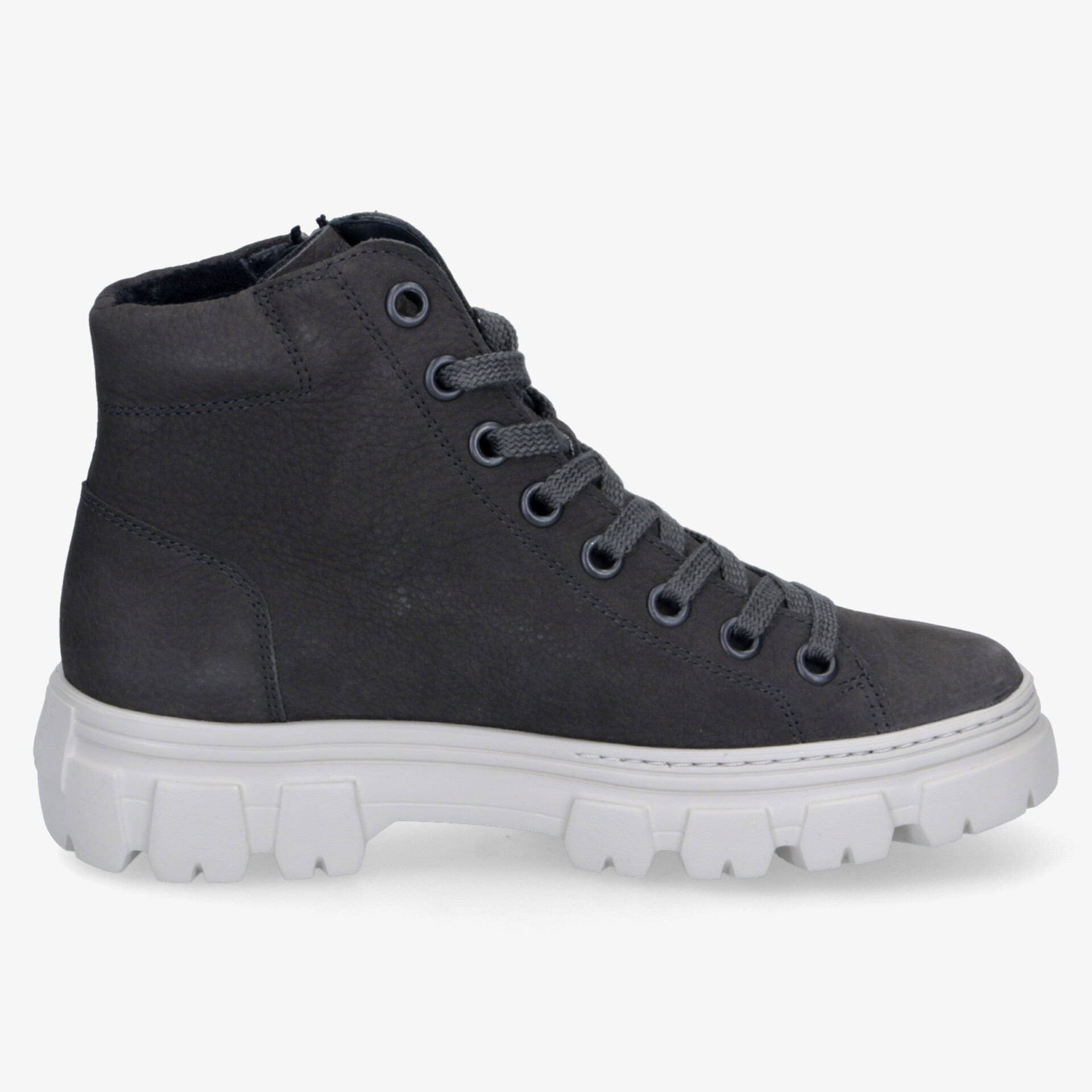 paul green Damen Schnürstiefeletten grau