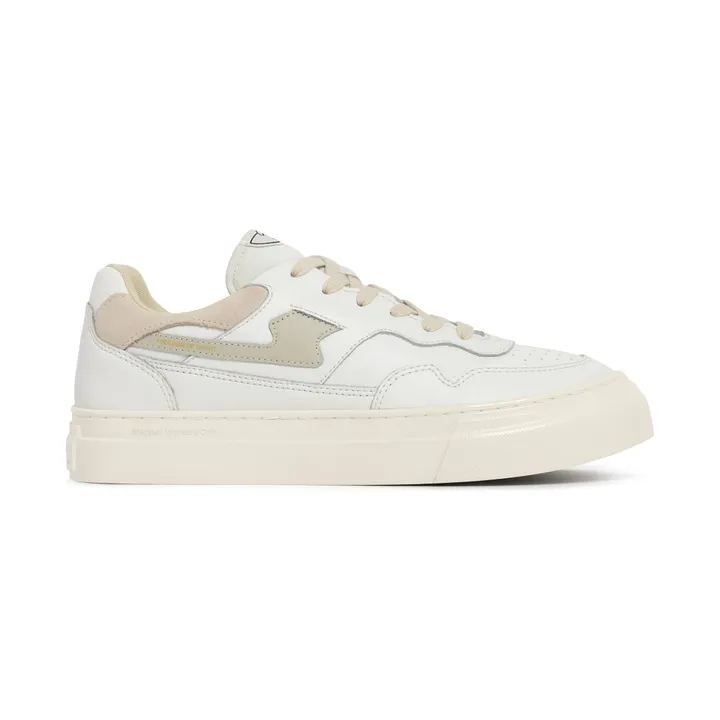 Stepney Workers Club Baskets Pearl S-Strike Leather | Blanc