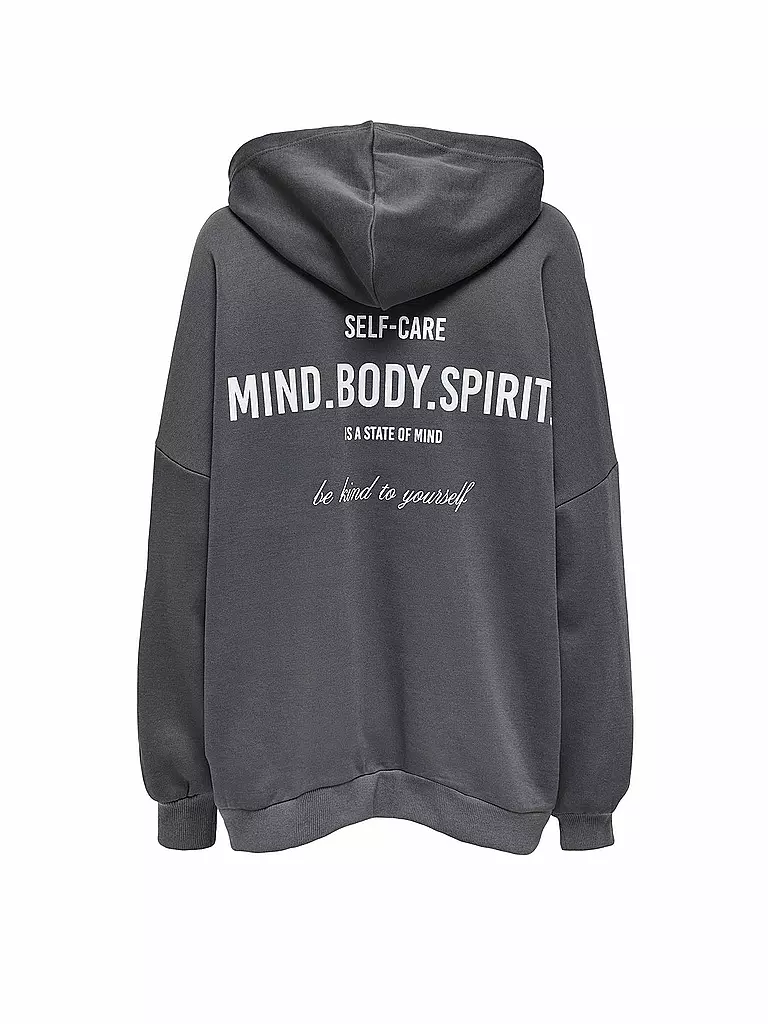 ONLY Sweatjacke ONLDAZE grau