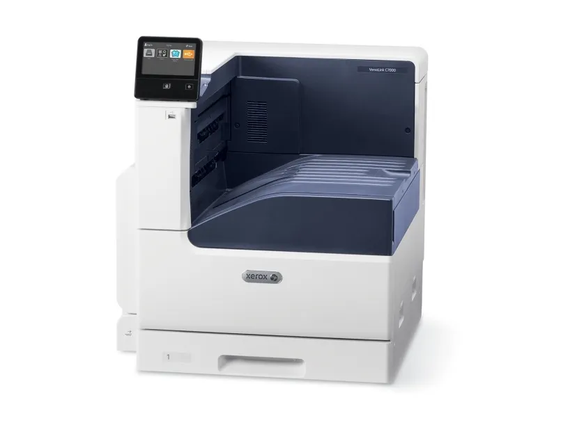 Xerox VersaLink C7000V/DN - Printer - farve - Duplex - laser - A3 - 1200 x 2400 dpi - op til 35 spm (mono) / op til 35 spm (farve) - kapacitet: 620 ark - Gigabit LAN, NFC, USB 3.0