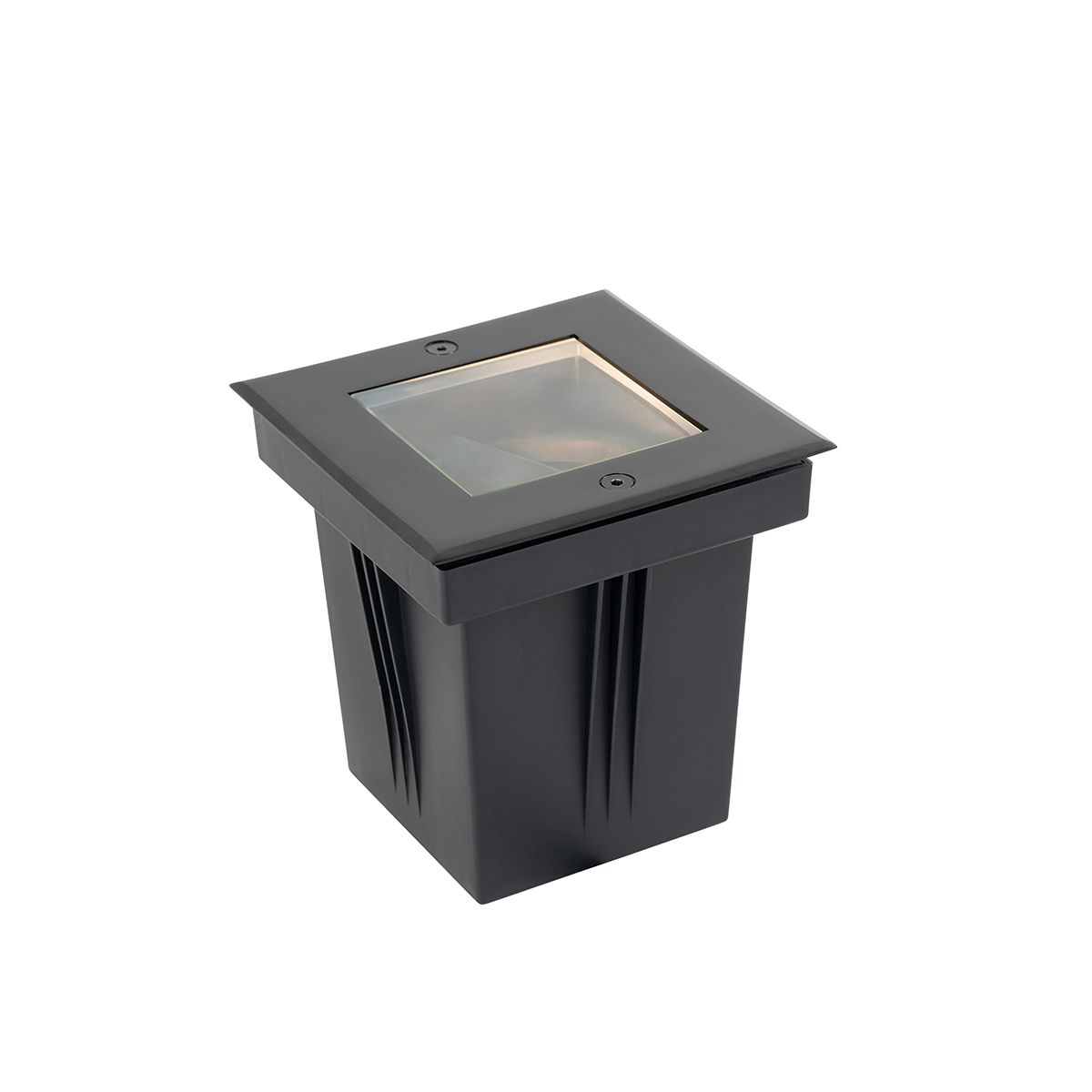Moderne grondspot zwart verstelbaar IP65 - Oneon