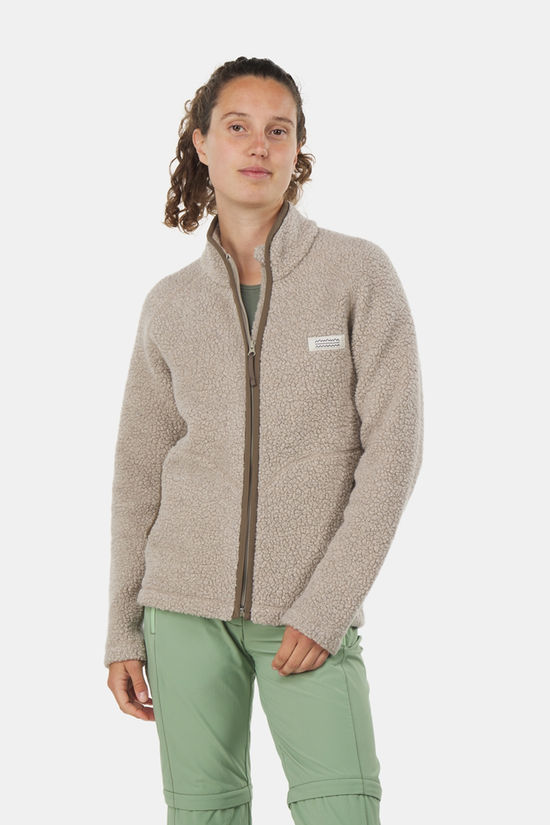 Buitenmens Buitenmens Teddy Wool Jas Dames