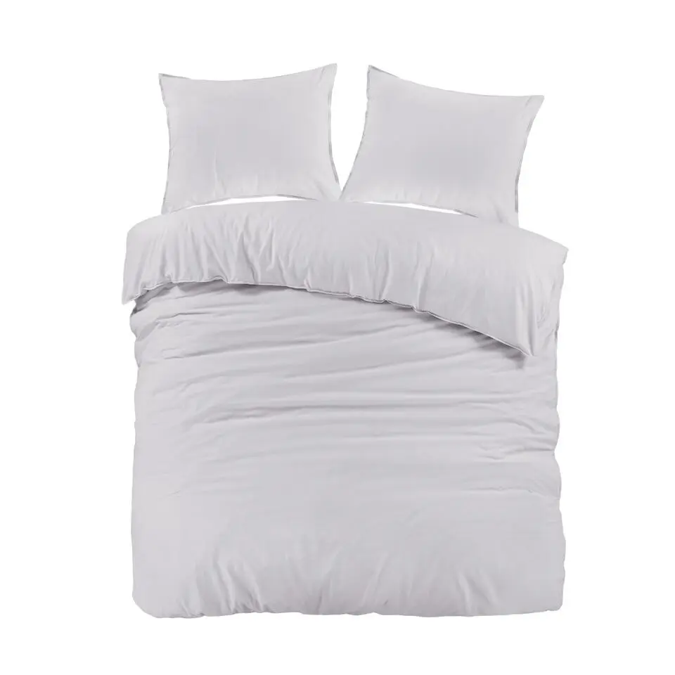 Day Dream Jeans Stitch - Dekbedovertrek - Tweepersoons - 200 x 200/220 - Lichtgr
