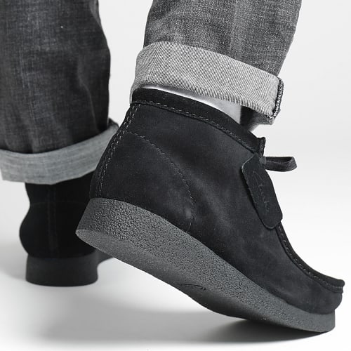 Chaussures Wallabee Evo Black Suede