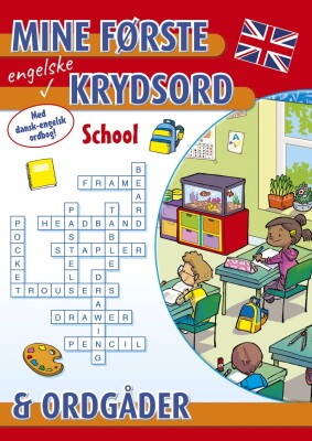 Mine Første Engelske Krydsord Og Ordgåder: School - Bog