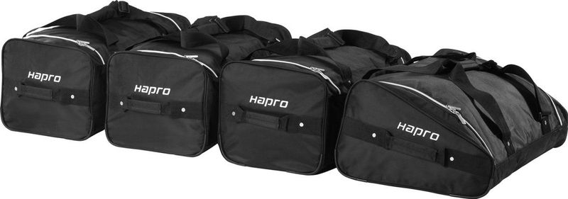 Hapro - Dakkoffer Tassenset - 4 Tassen - Nylon - Geschikt voor Meeste Dakkoffers