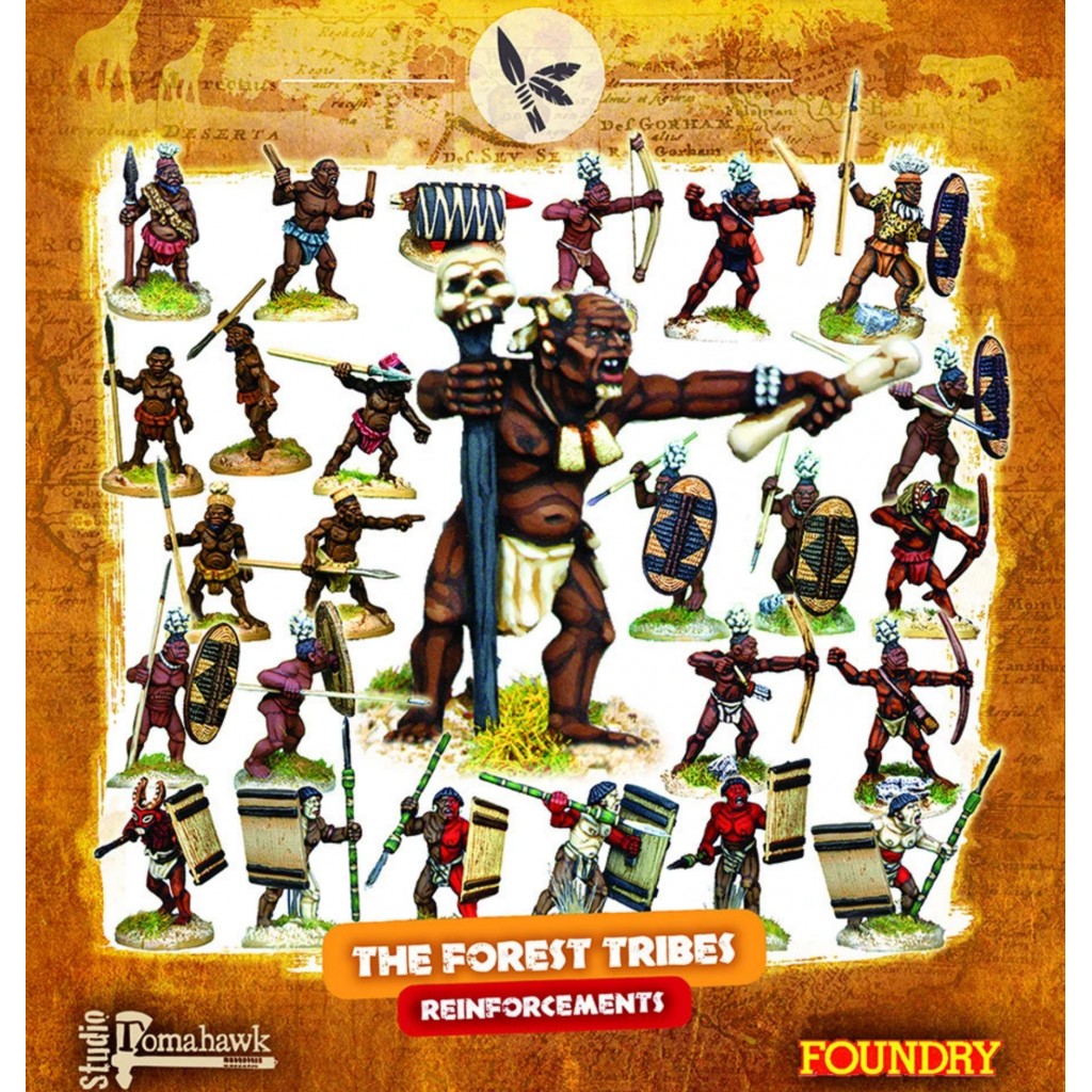 Congo - Renforts des Tribus des Forêts
