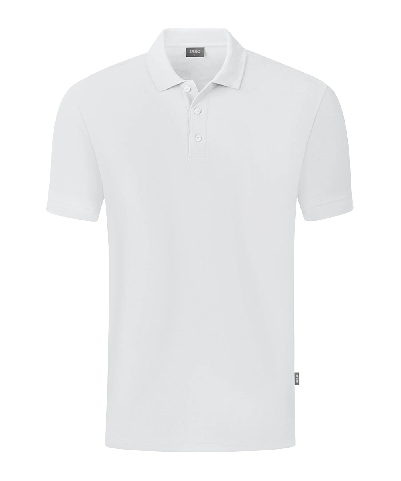 JAKO Organic Poloshirt Weiss F000
