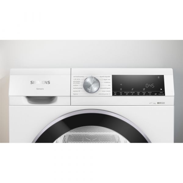Máquina de Secar Roupa Siemens WQ33G2D0ES 8Kg Classe A