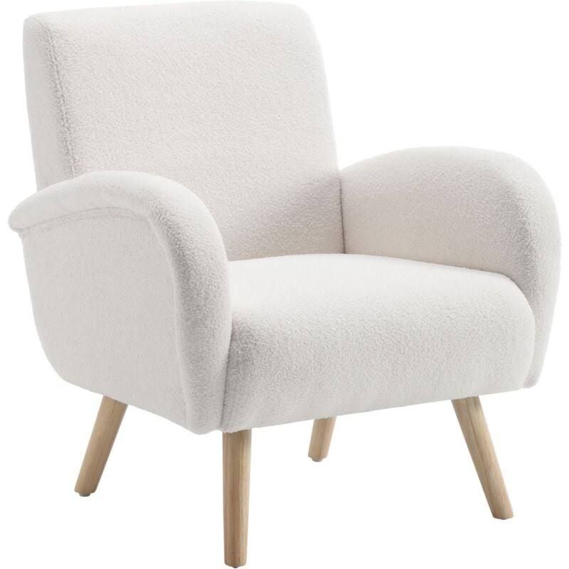 Wahson Office Chairs Relaxsessel für Wohnzimmer aus Holz mit Holzbeine