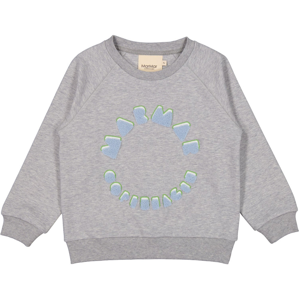 Køb MarMar Double Jersey Blue Logo Theos Sweatshirt