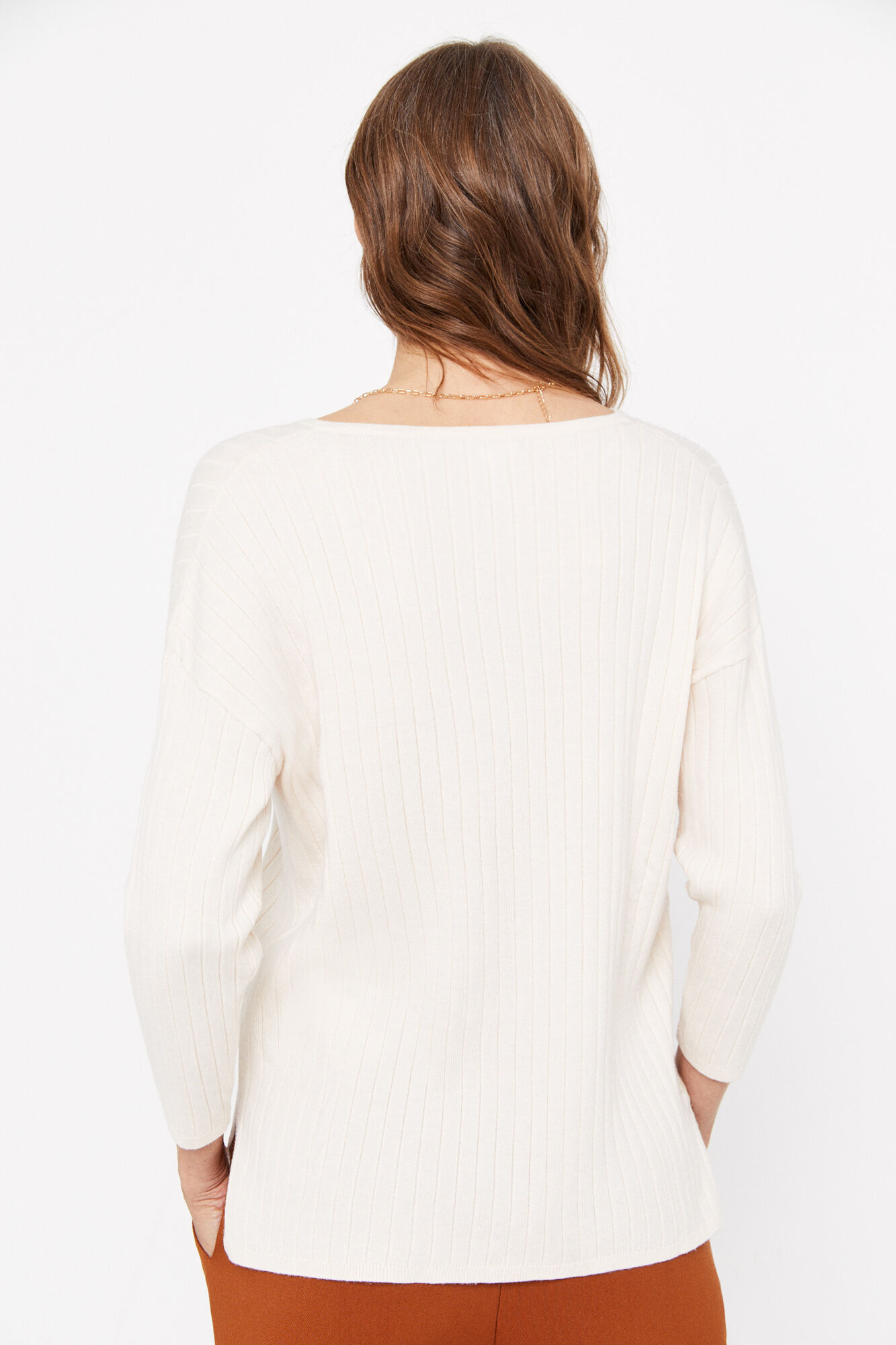 Camisa de viscose Ecovero - Marfim